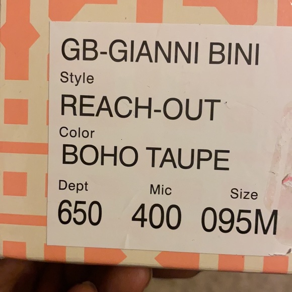 GB TAUPE SLIP ON SHOES - Picture 4 of 4